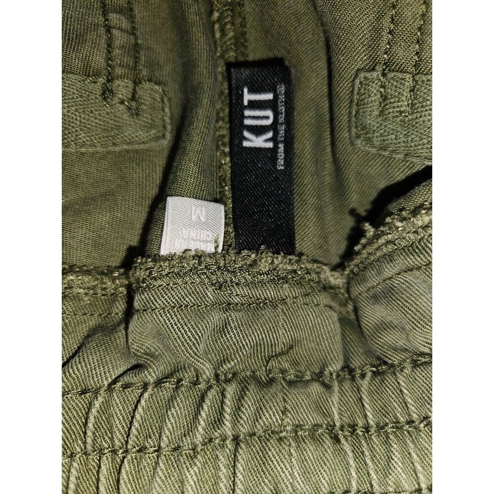 Kut From The Kloth Utility High Rise Jogger Green Women Size M - Picture 6 of 8